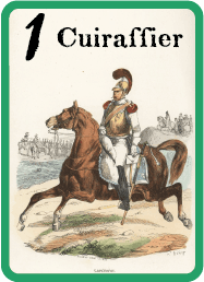 Bayonet Battalion card cuirassier
