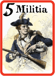Bayonet Battalion card militia